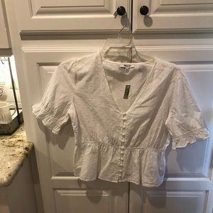 Madwell Top..brand new, still has tags.